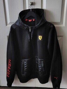 Puma Mens Ferrari Full Zip Hoodie (XL) 🇮🇹